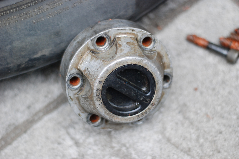 Auto to manual hub conversion 4x4Earth