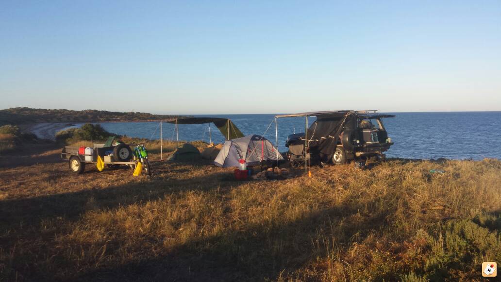 Cape Elizabeth camping weekend. 4x4Earth