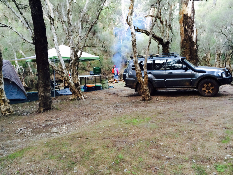 Captain Fawcett Track W.A. after rain 4x4Earth