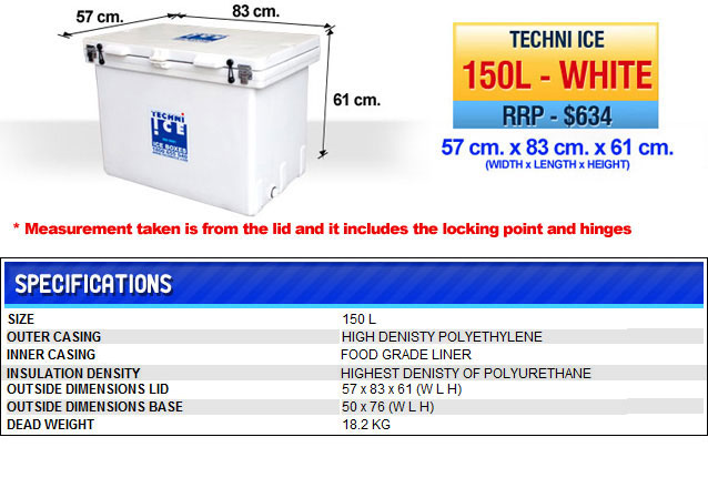 ice box 150 litre